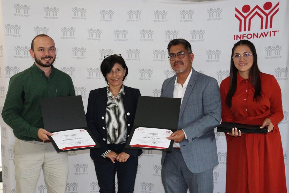 Infonavit reconoce a empleadoras con el  distintivo Empresa de Diez Plus en Tlaxcala